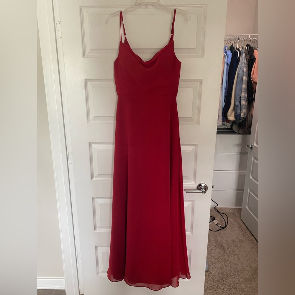 Azazie Red Bridesmaids Dress